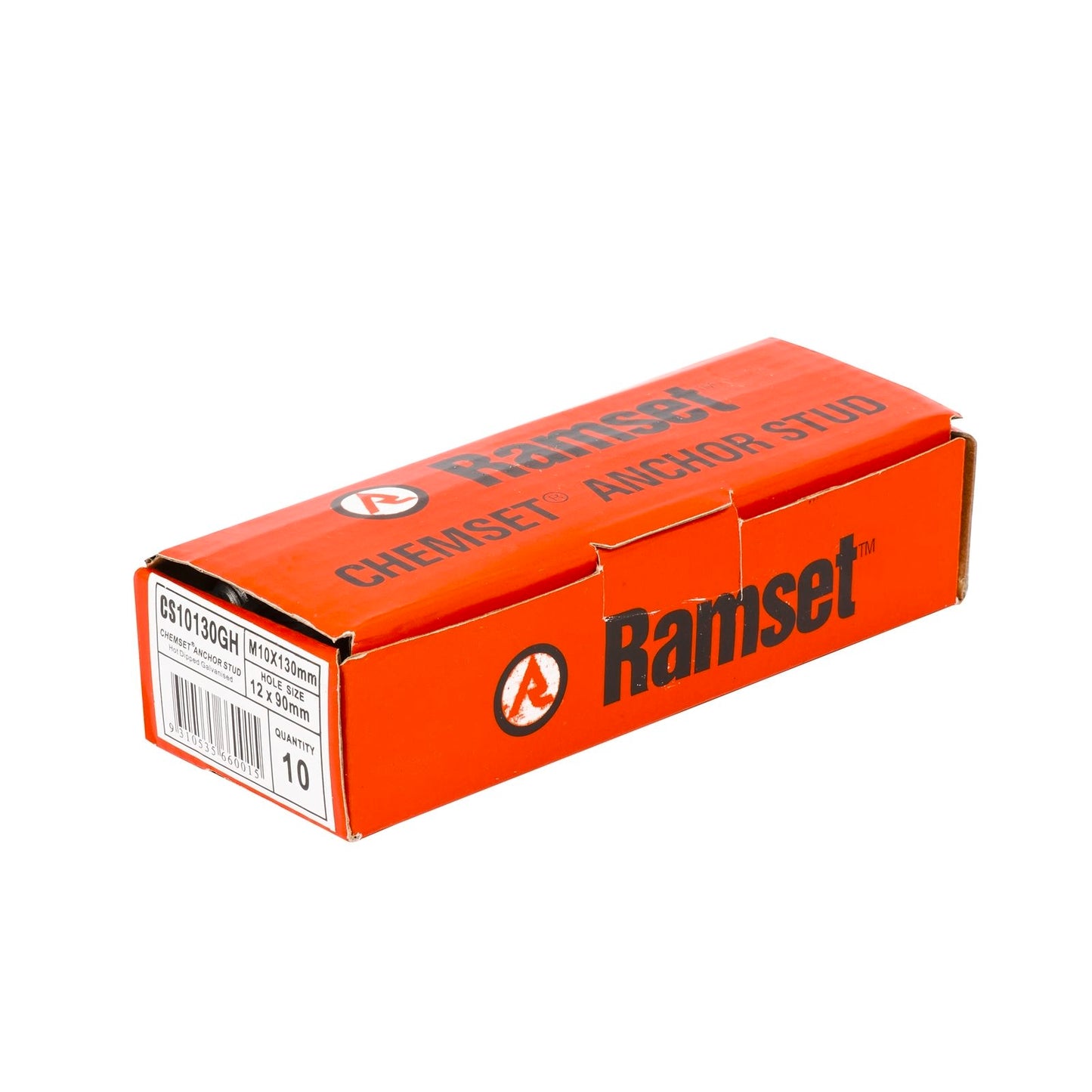 Ramset Chemset Anchor Stud - M10 x 130mm - 10 Pack