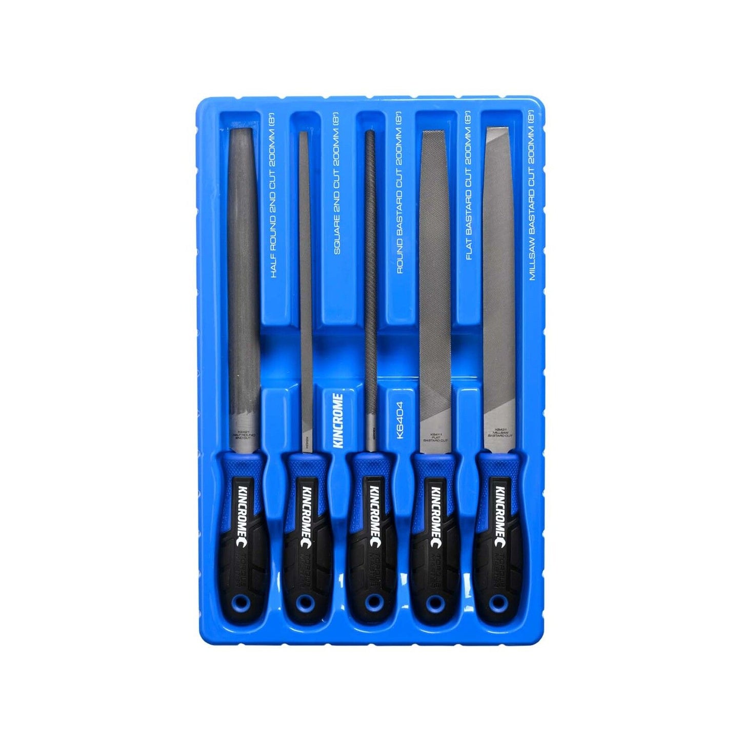 Kincrome File Set - 200mm - 5 Piece