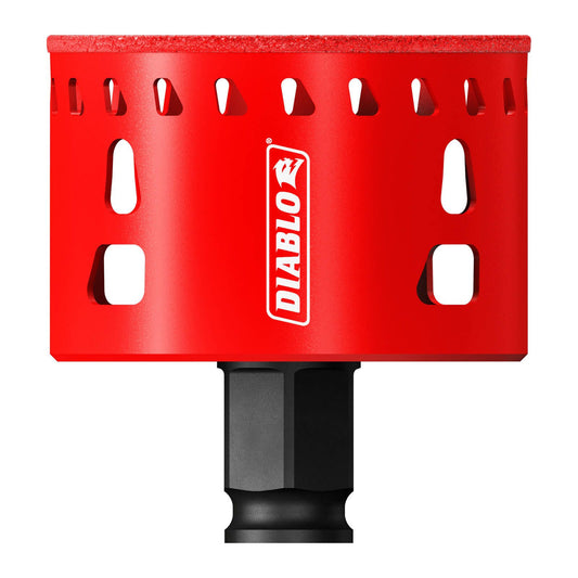 Diablo Diamond Grit Hole Saw - 2-1/2"