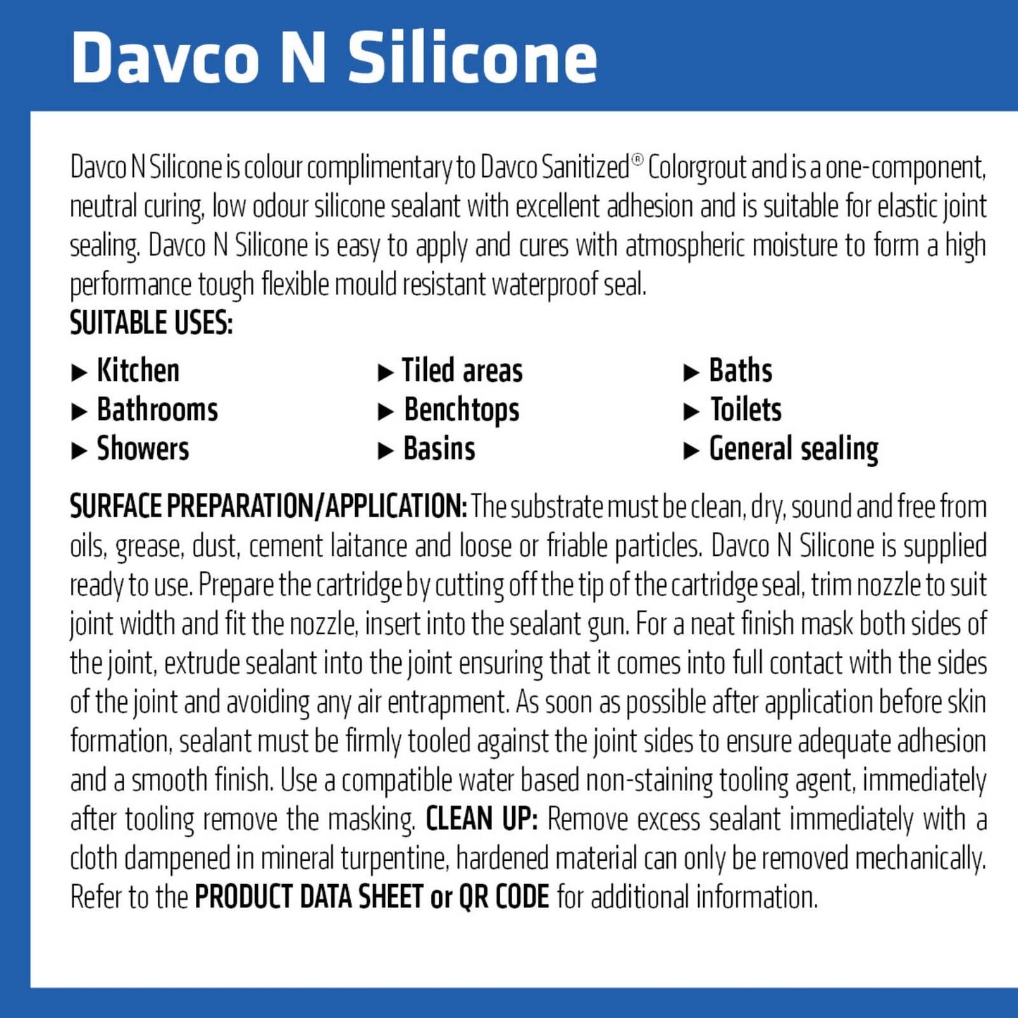Davco Mocha Neutral Cure N Silicone - 300ml