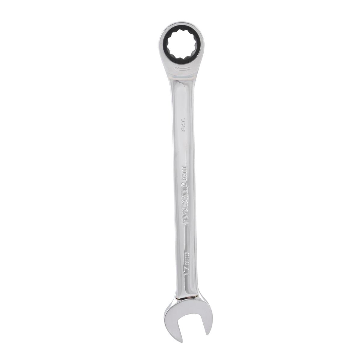 Kincrome Gear Spanner - 17mm - Chrome Vanadium Steel - Ratcheting
