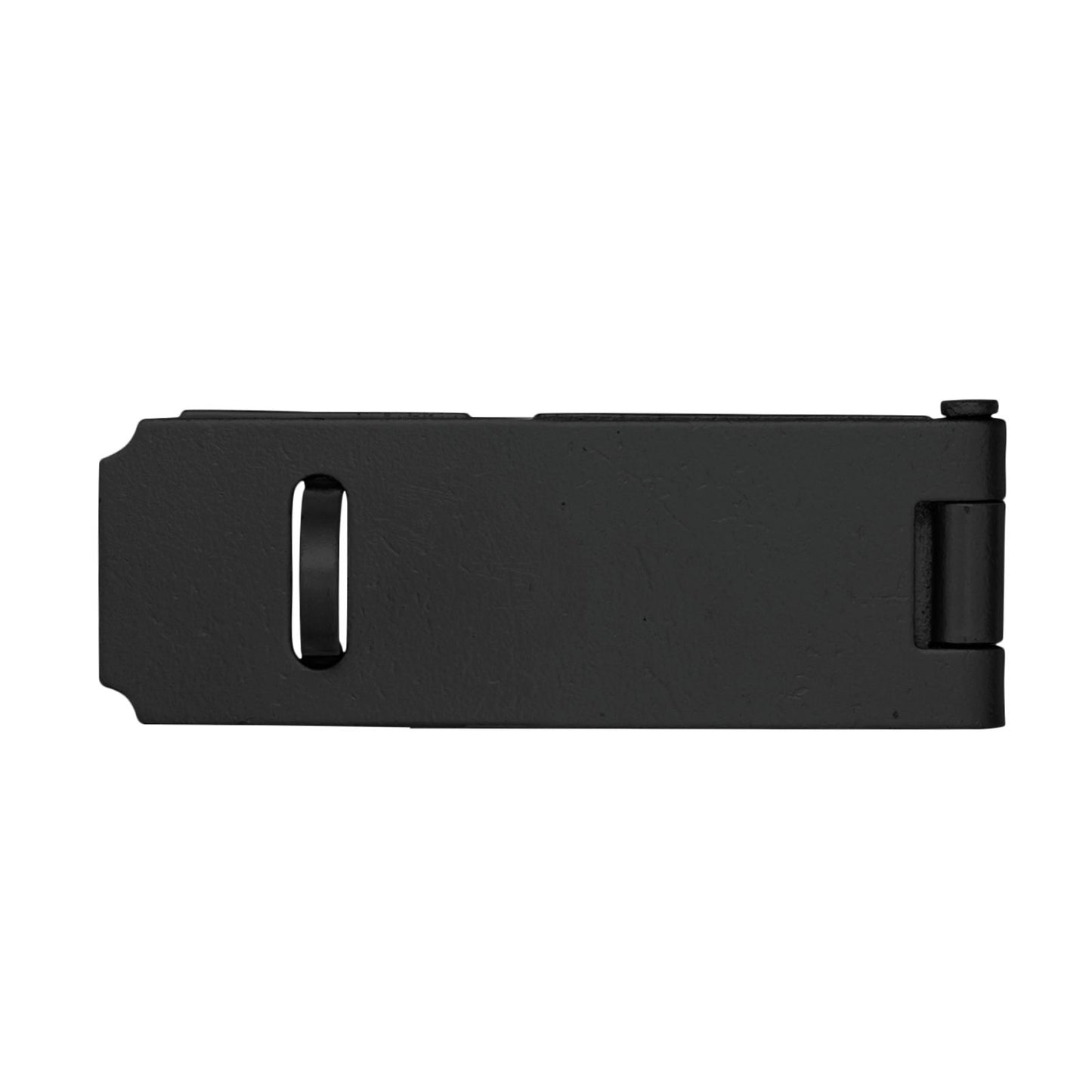 Pinnacle Hasp and Staple - 90mm - Black