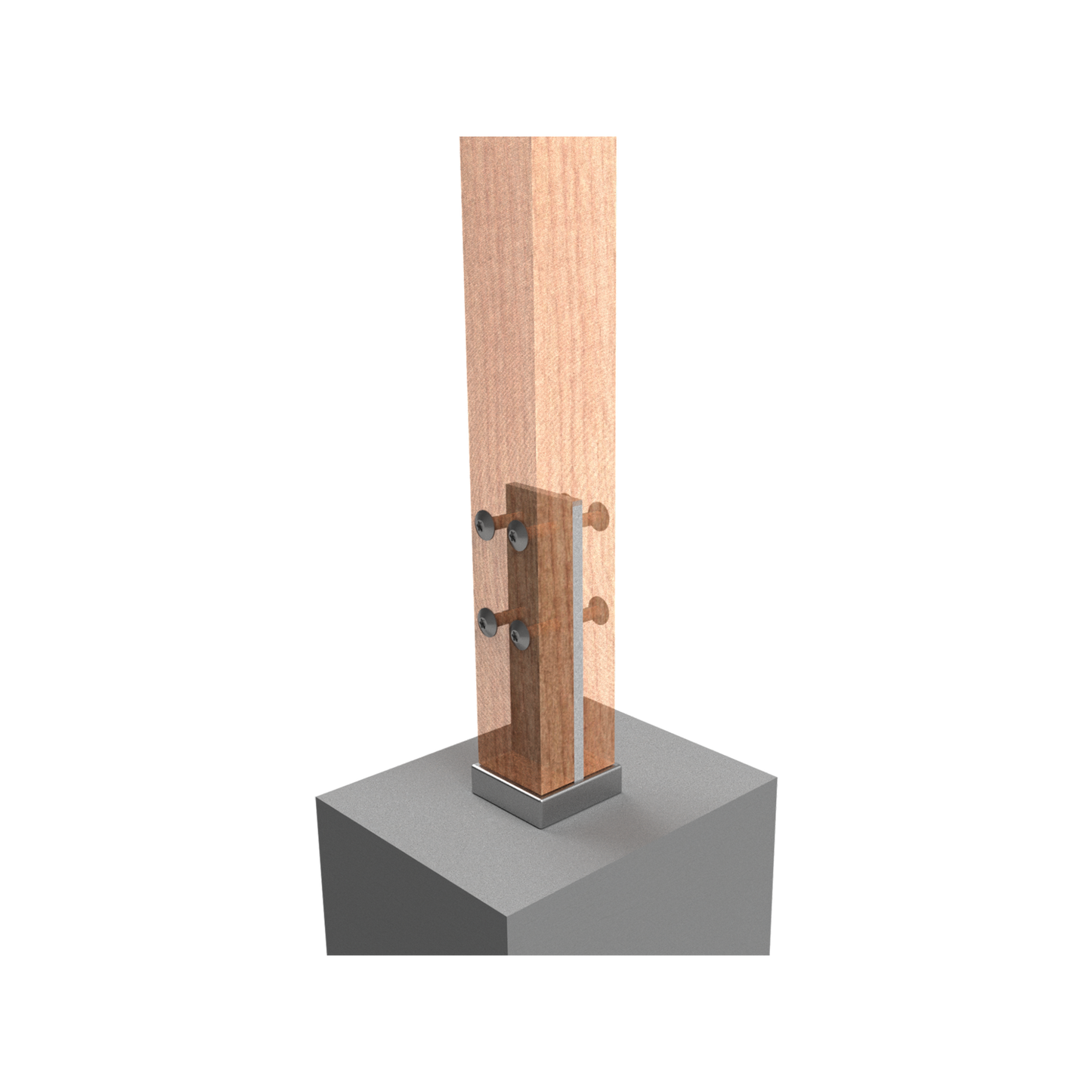 Vuepro T Blade Post Support - 140mm
