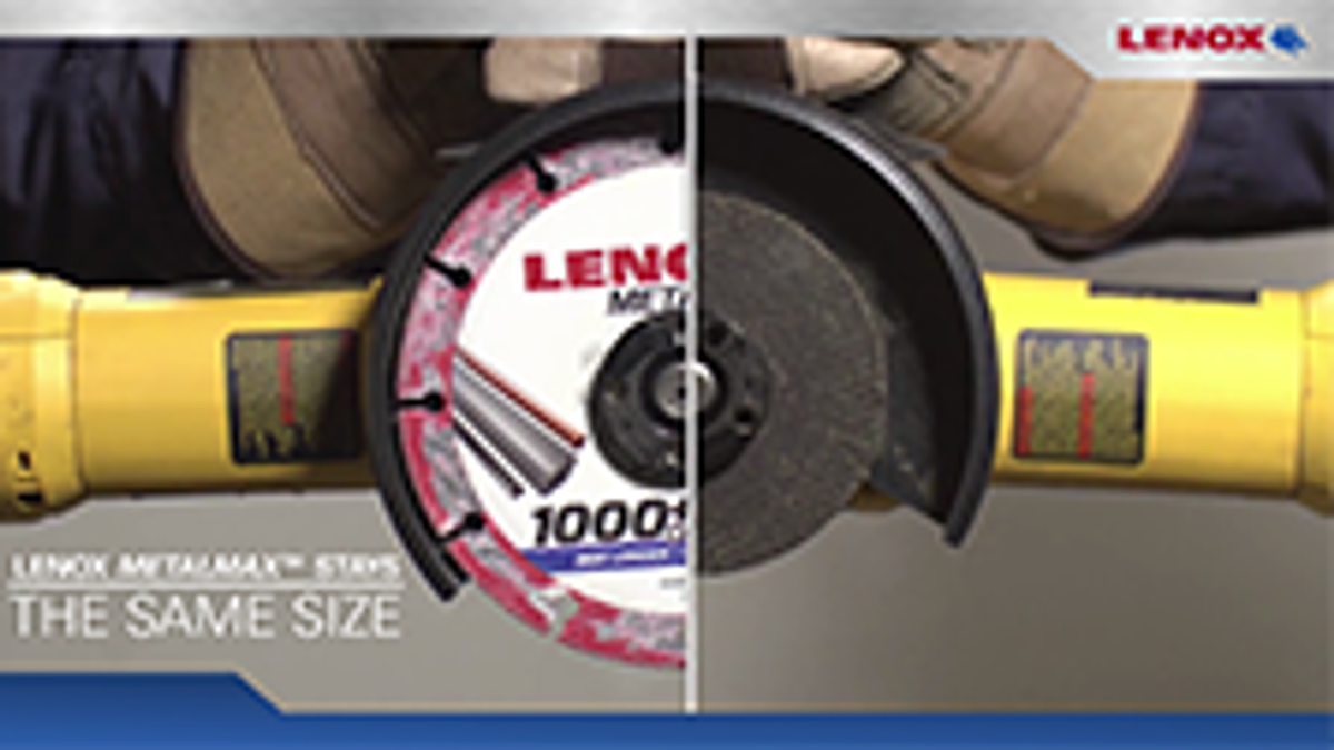 Lenox Metal Max Blade - 125 x 1.3mm - Diamond - 1000+ Cuts