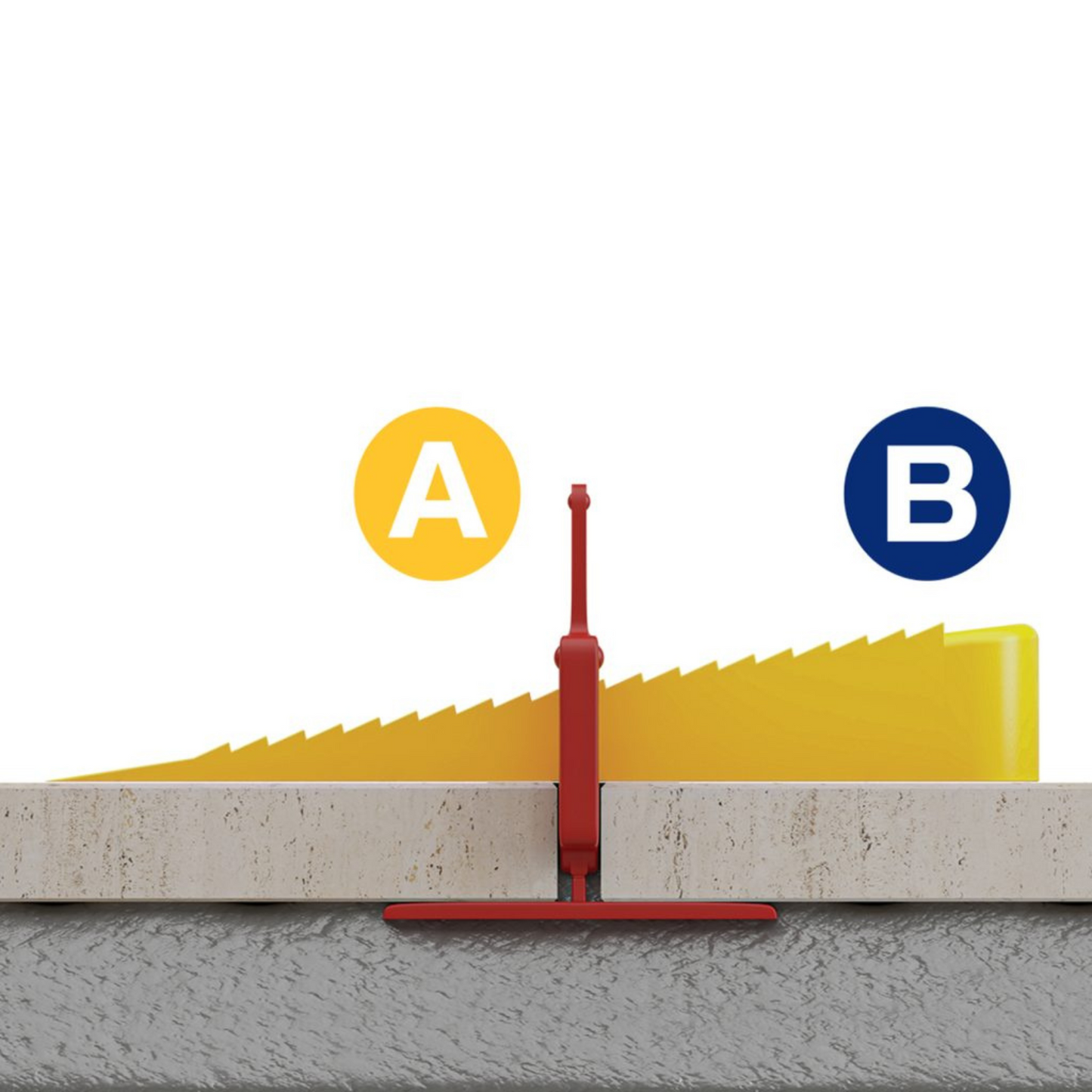 QEP Lash Tile Levelling Wedge - 8 x 65mm - 300 Pack