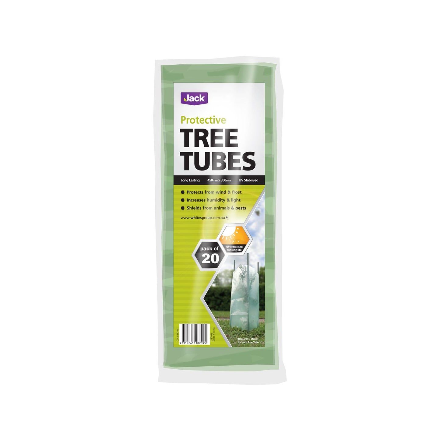 Jack Protective Tree Tube - Dia 450 x 350mm - 20 Pack