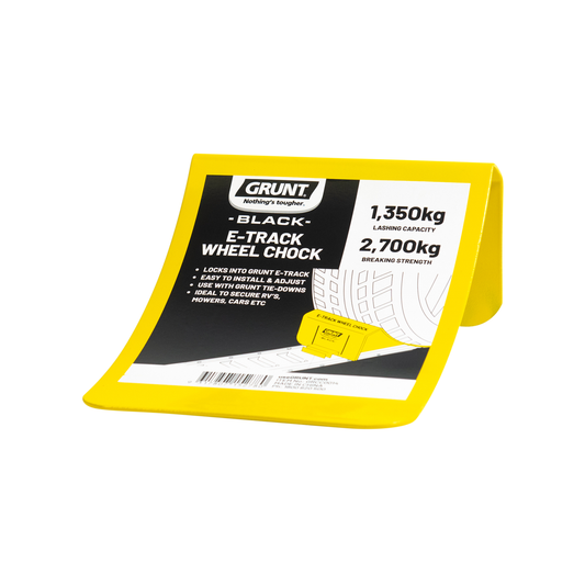 Grunt E-Track Wheel Chock Each