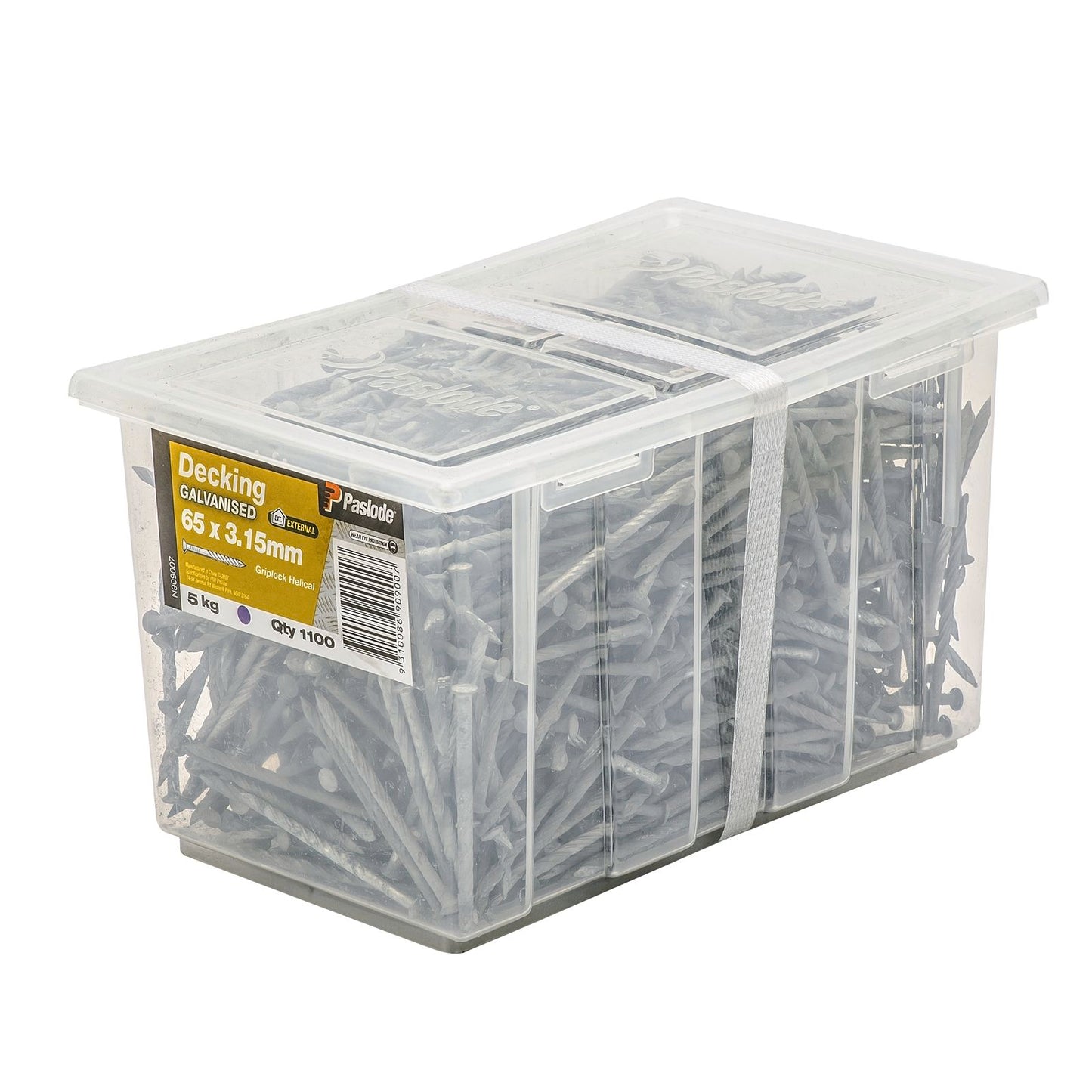 Paslode Galvanised Nails - 65 x 3.15mm - 1100 Pack