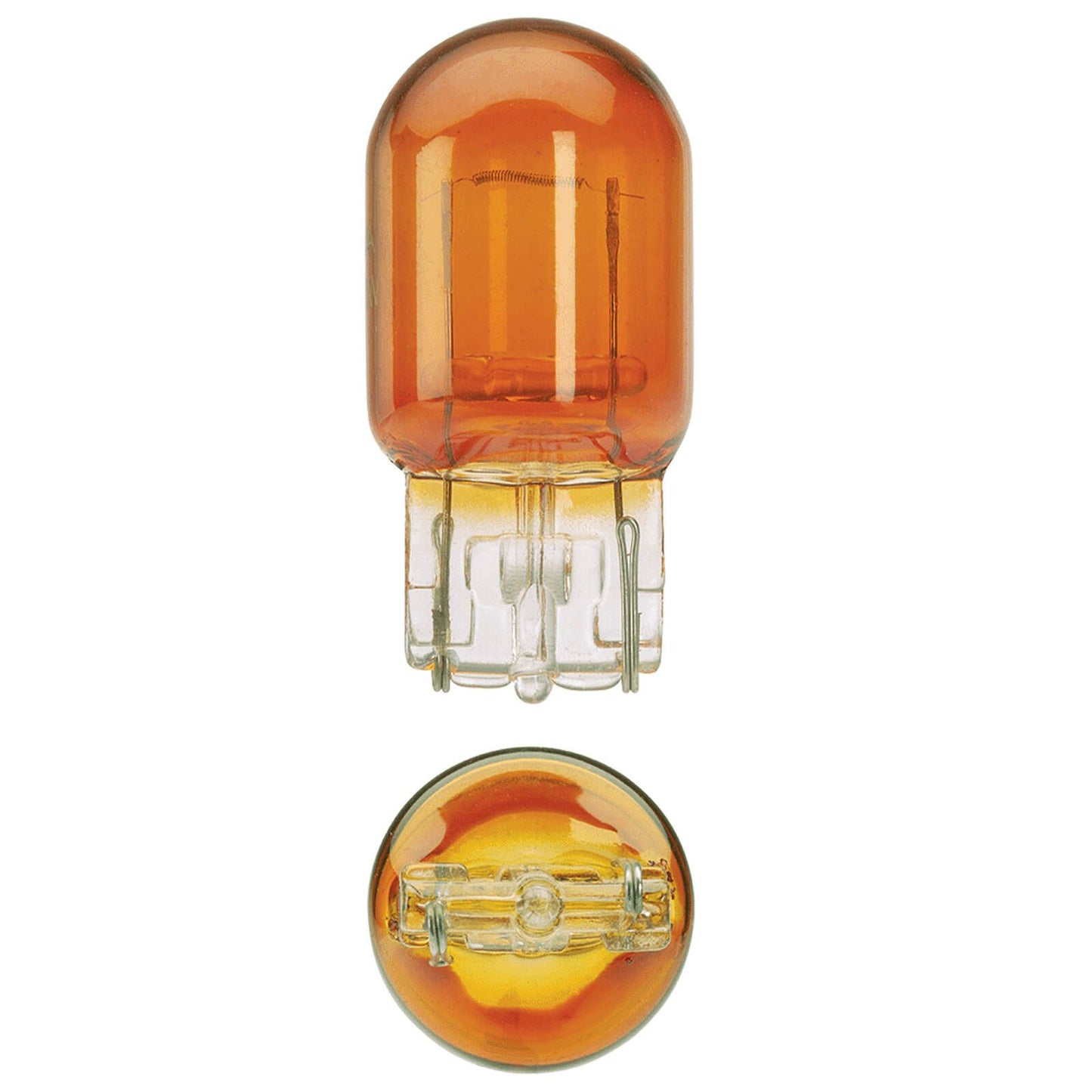 Narva T20 Amber Incandescent Wedge Globe - 12V 21W - 2 Pack