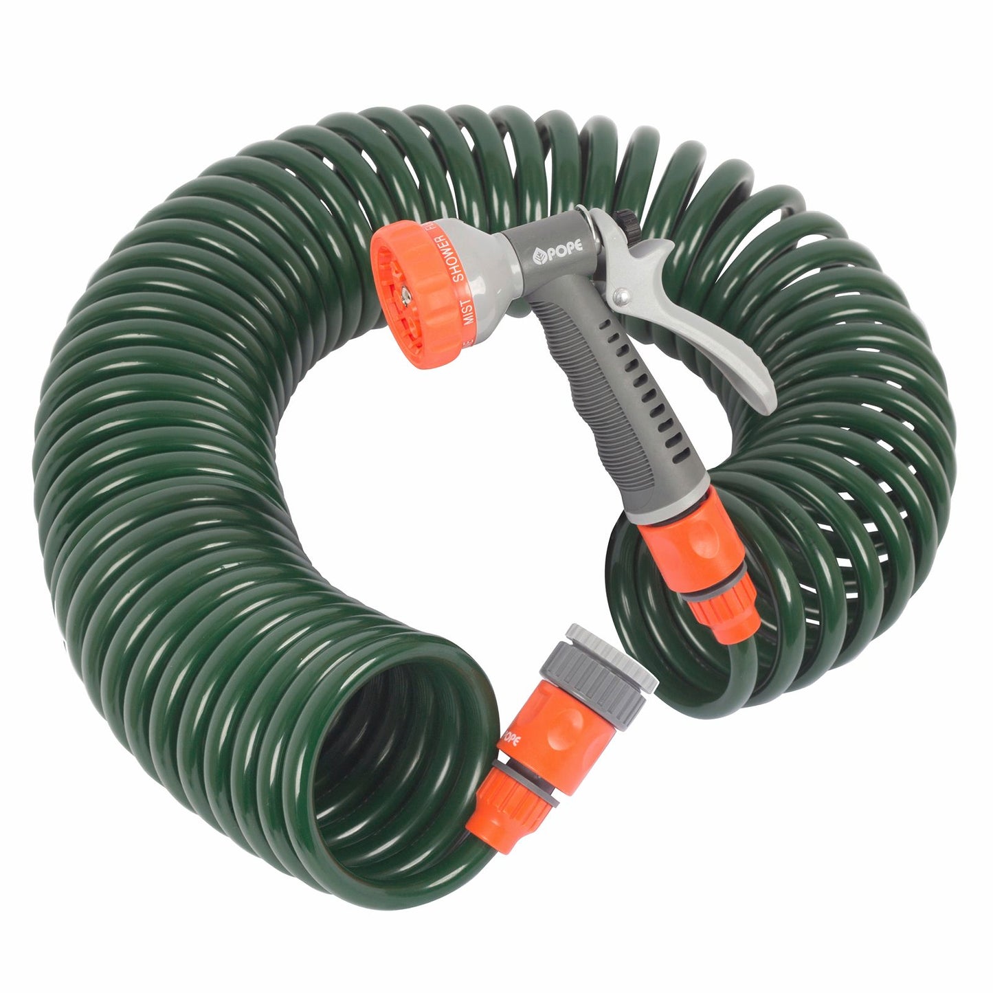 Pope Spiral Hose Set - 8mm - 7.5m