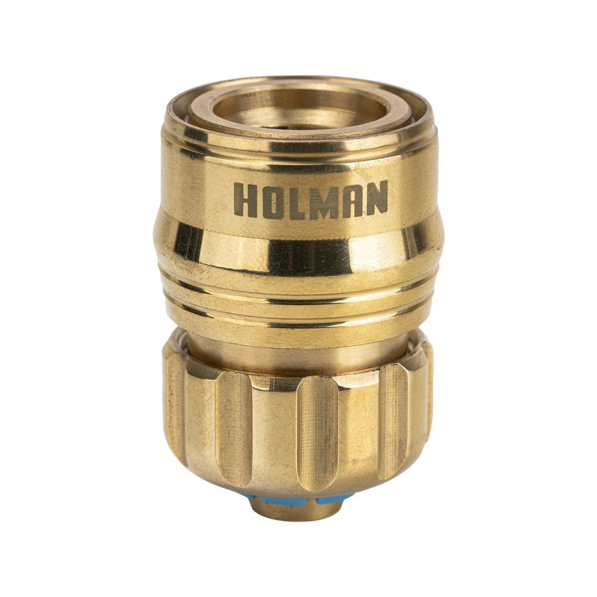 Holman Hi Flow Nozzle and Connector Set 12mm Brass Durable Grip