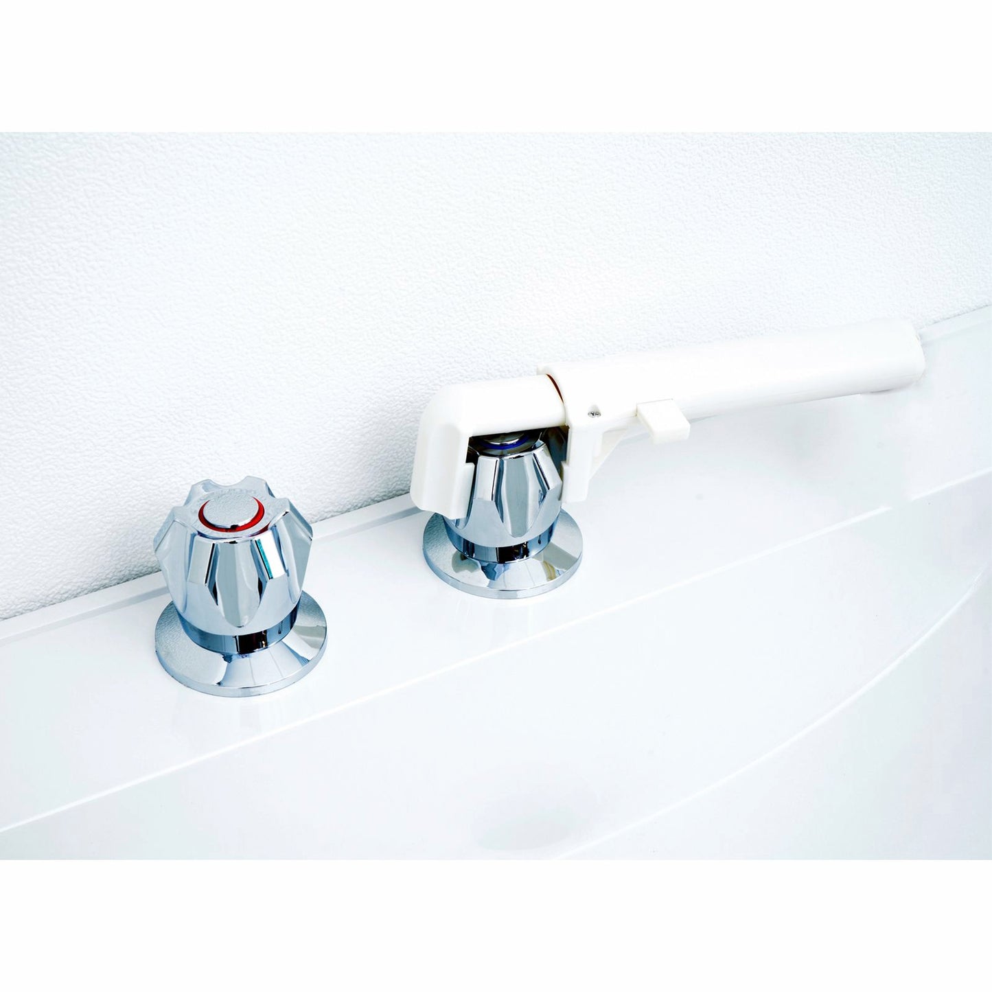 Evekare Dome Handle Tap Turner - 190 x 54 x 35mm - White