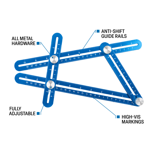 Empire True Blue Angle and Template Tool - 50 x 16.3 x 310mm