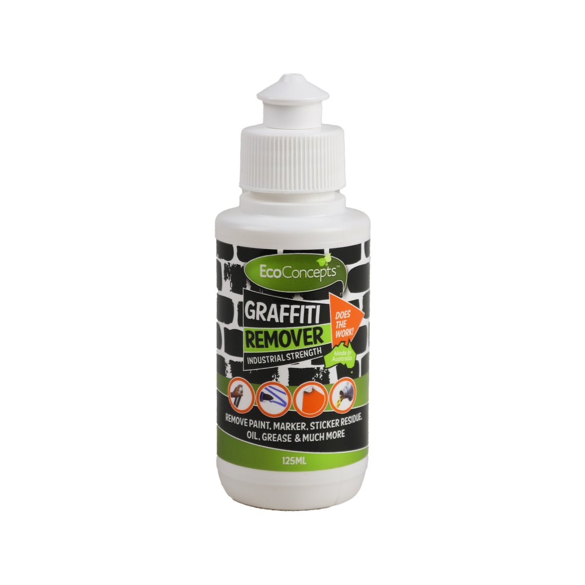 Ecoconcepts Graffiti Remover - 125ml Liquid - Industrial Strength