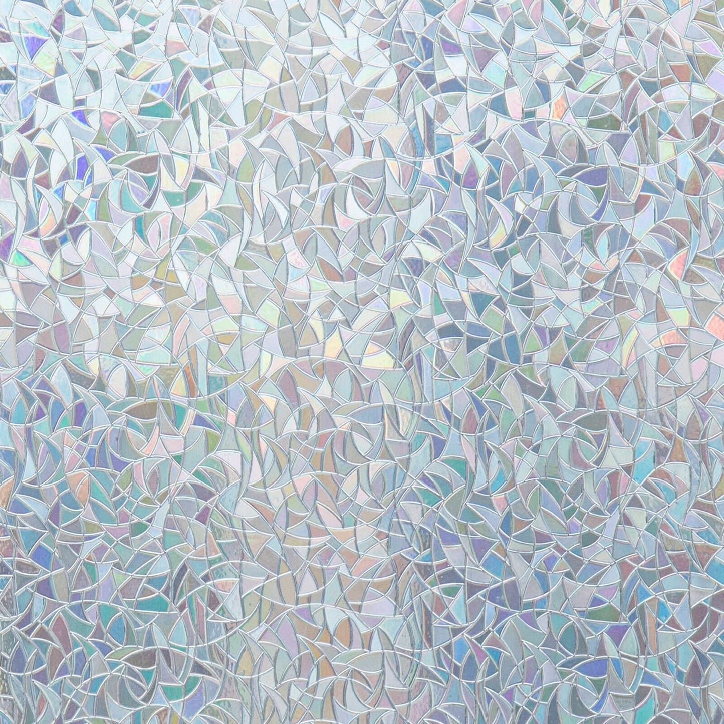 Pillar Static Geo Holographic Window Film - 900mm x 2000mm - Black