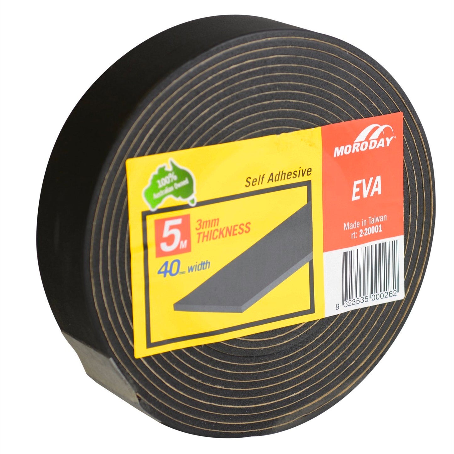 Moroday Small Adhesive Seal Roll - 40x3mm - 5m
