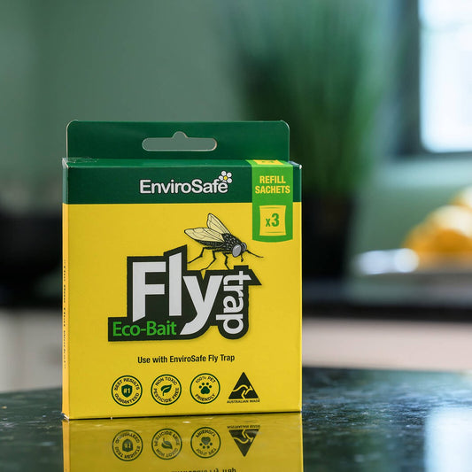 Envirosafe Fly Attractant - Food Grade - Non-Toxic - 3 Pack