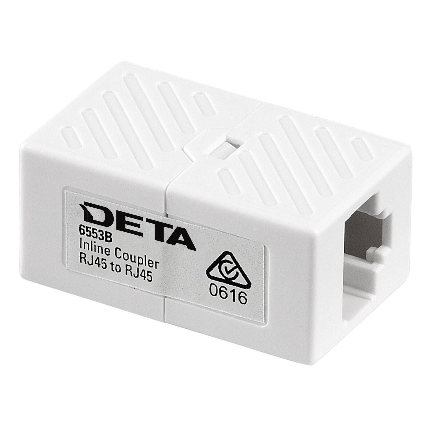 DETA RJ45 8P8C Ethernet Inline Coupler - 21mm