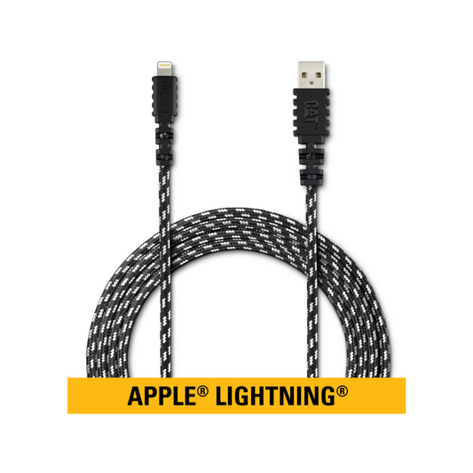 Cat Rugged Lightning To USB Braided Cable - 1.8m