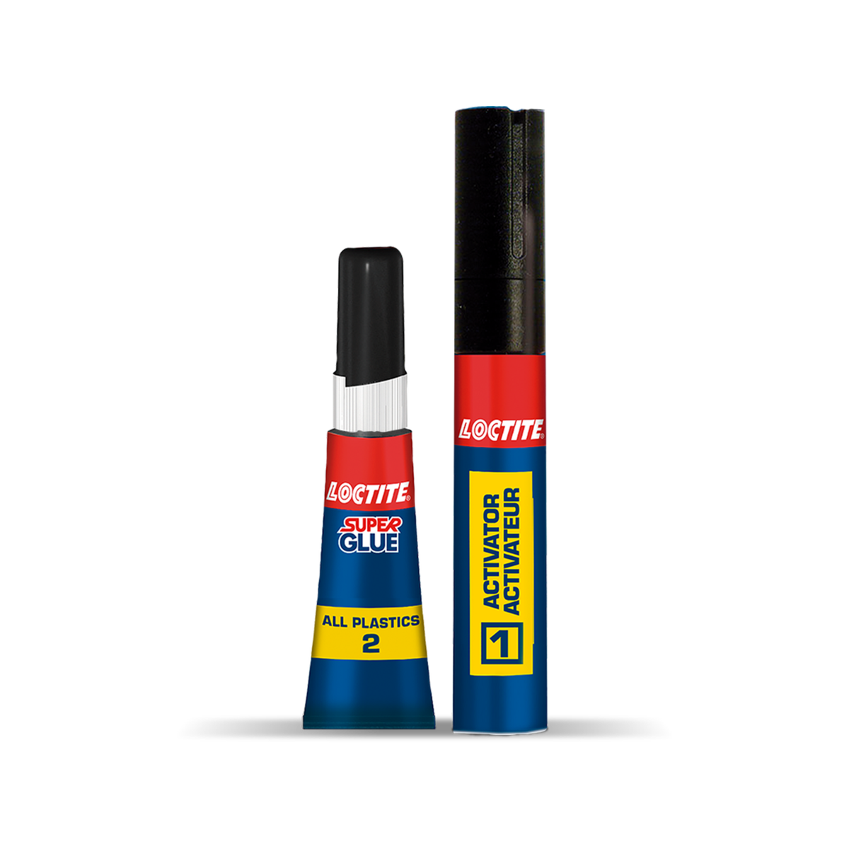 Loctite All Plastic Superglue 2g 4ml Cyanoacrylate Dries Clear