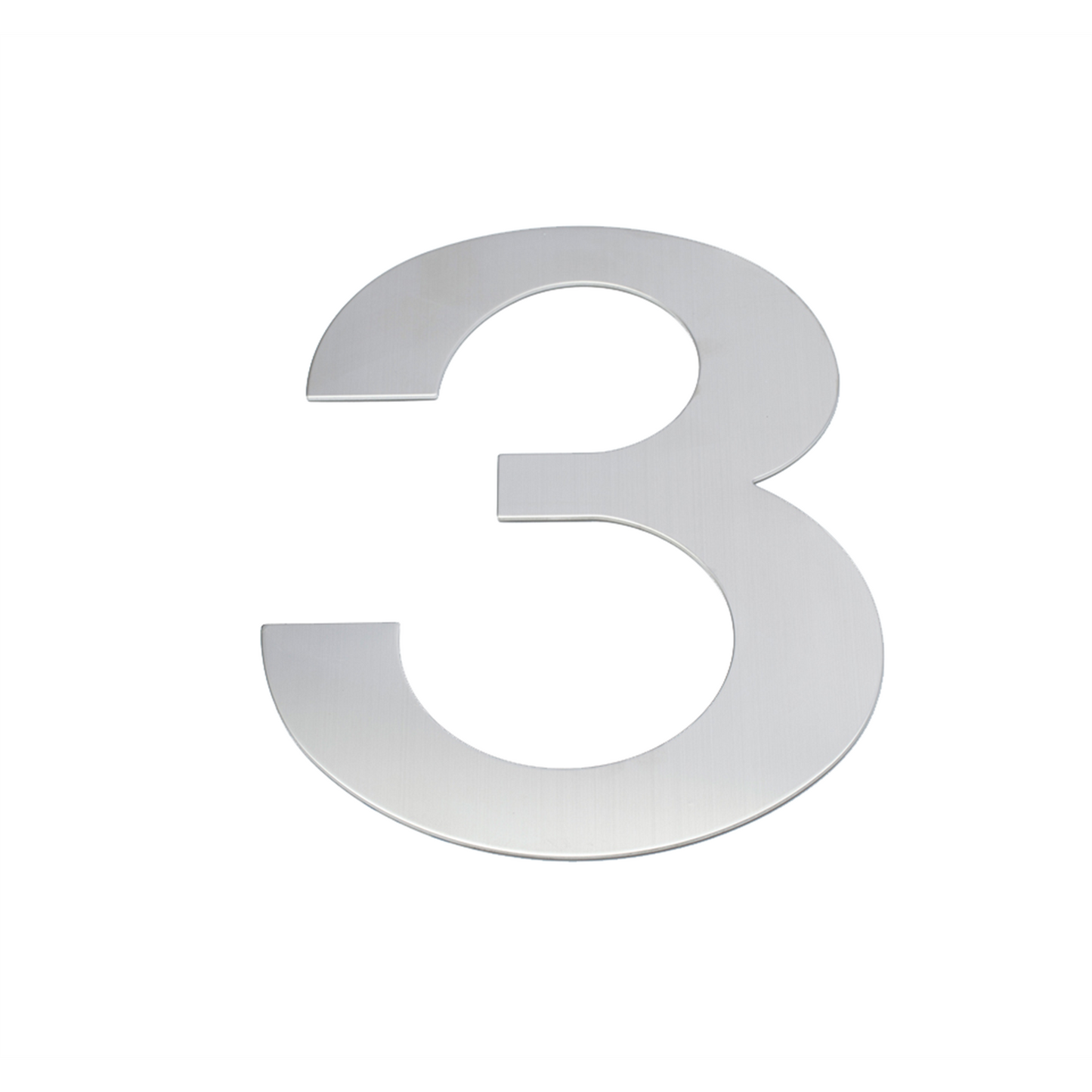 Sandleford Lorenzo Stainless Steel House Number 3 - 200mm