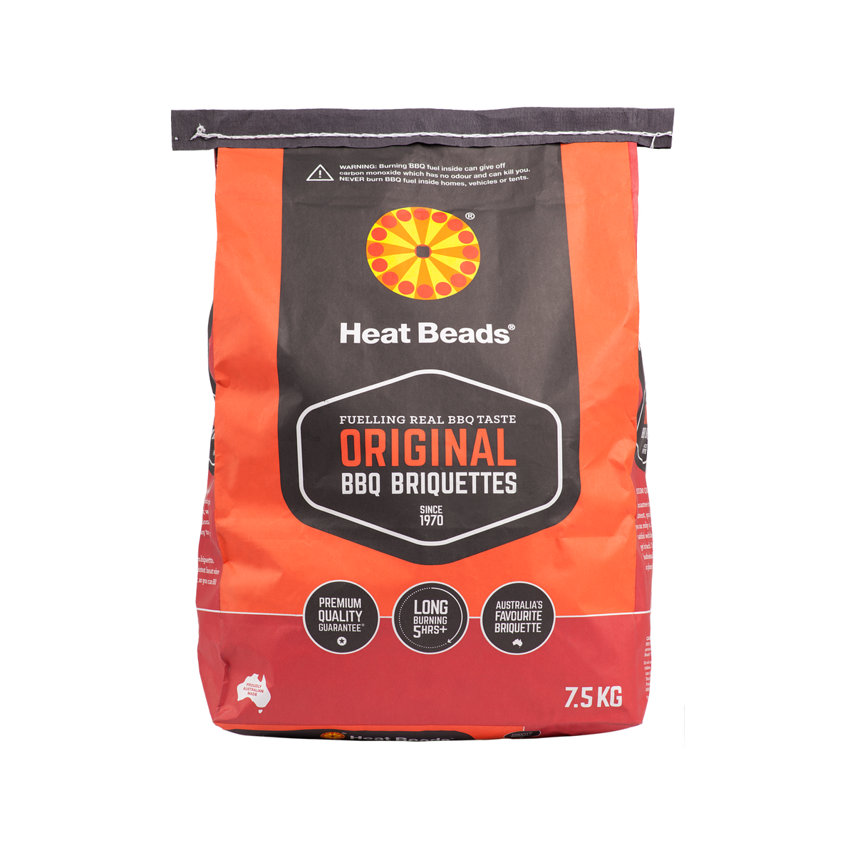 Heat Beads BBQ Briquettes - 7.5kg - Charcoal - High Heat Output