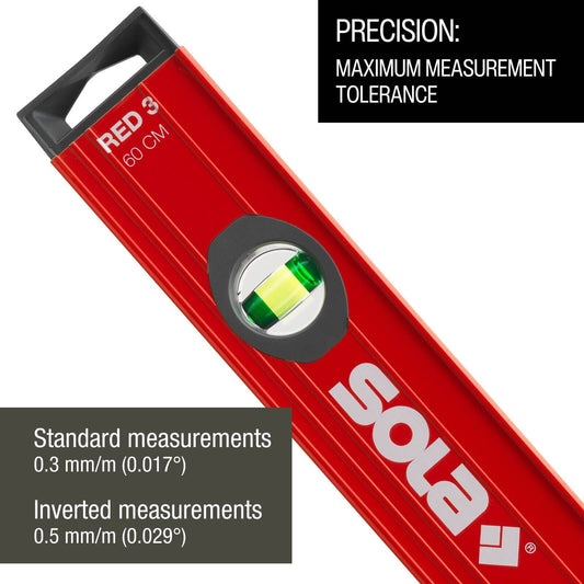 Sola Spirit Level - 80cm - Red