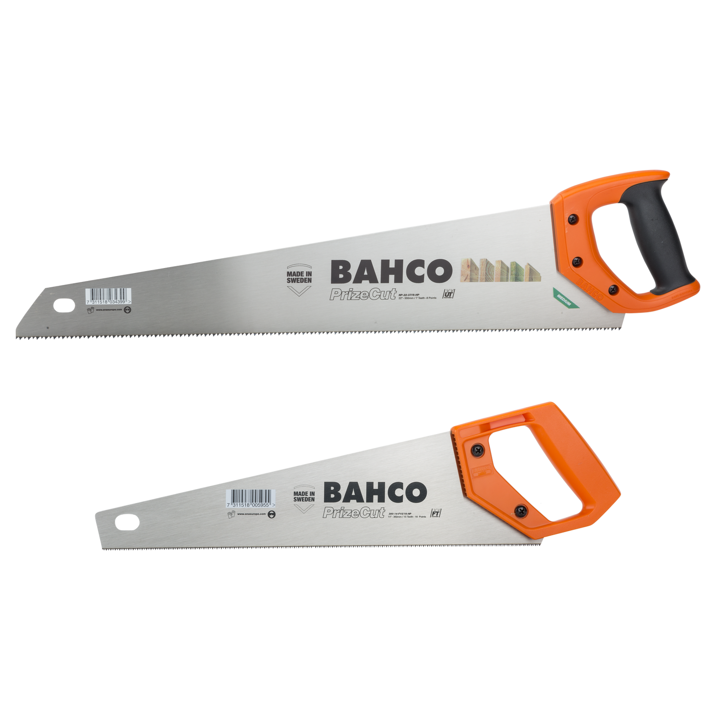 Bahco Handsaws Twin Pack - 350mm & 550mm
