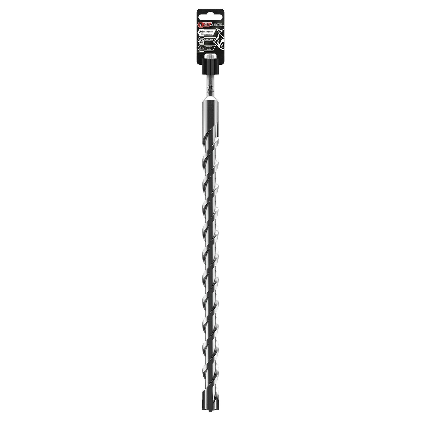 Full Boar 4 Cut Tip Drill Bit - 24 x 460mm