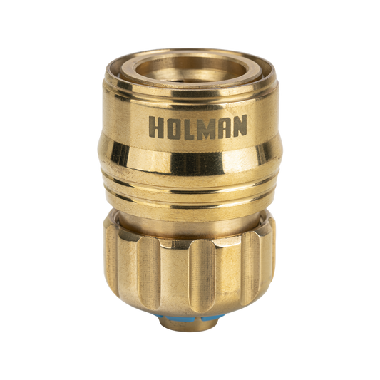 Holman 12mm Brass Hose Connector Set - Durable - Leak Proof - Easy Use