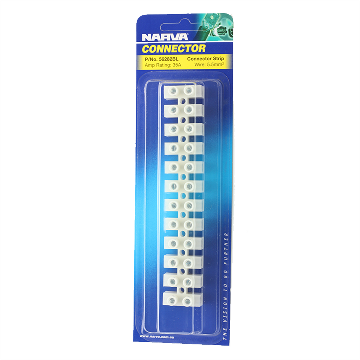 Narva Terminal Connector Strip - 35A - 6mm