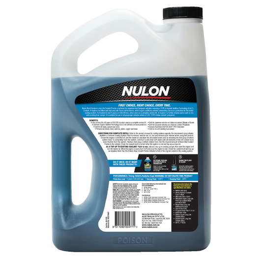 Nulon Premium Long Life Coolant Premix - 5L