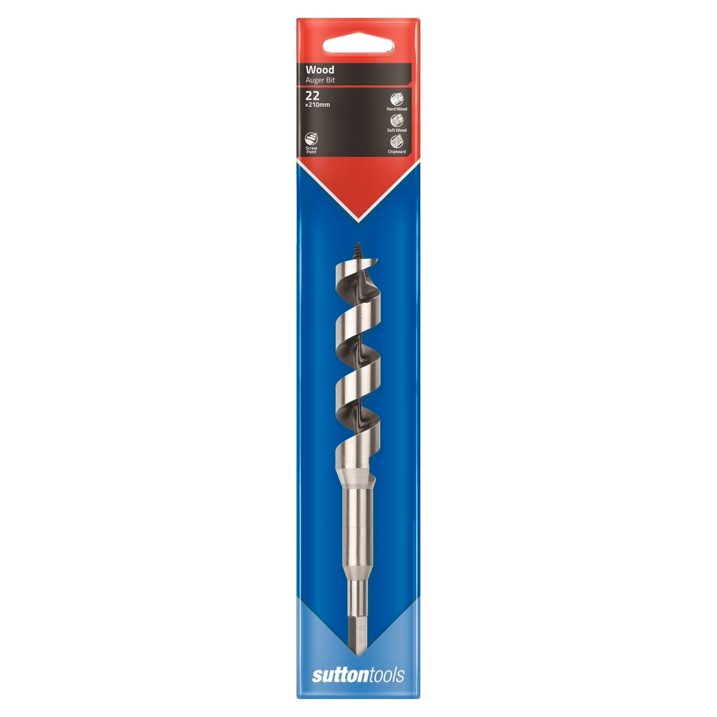 Sutton Tools Short Auger Bit - 210 x 22mm