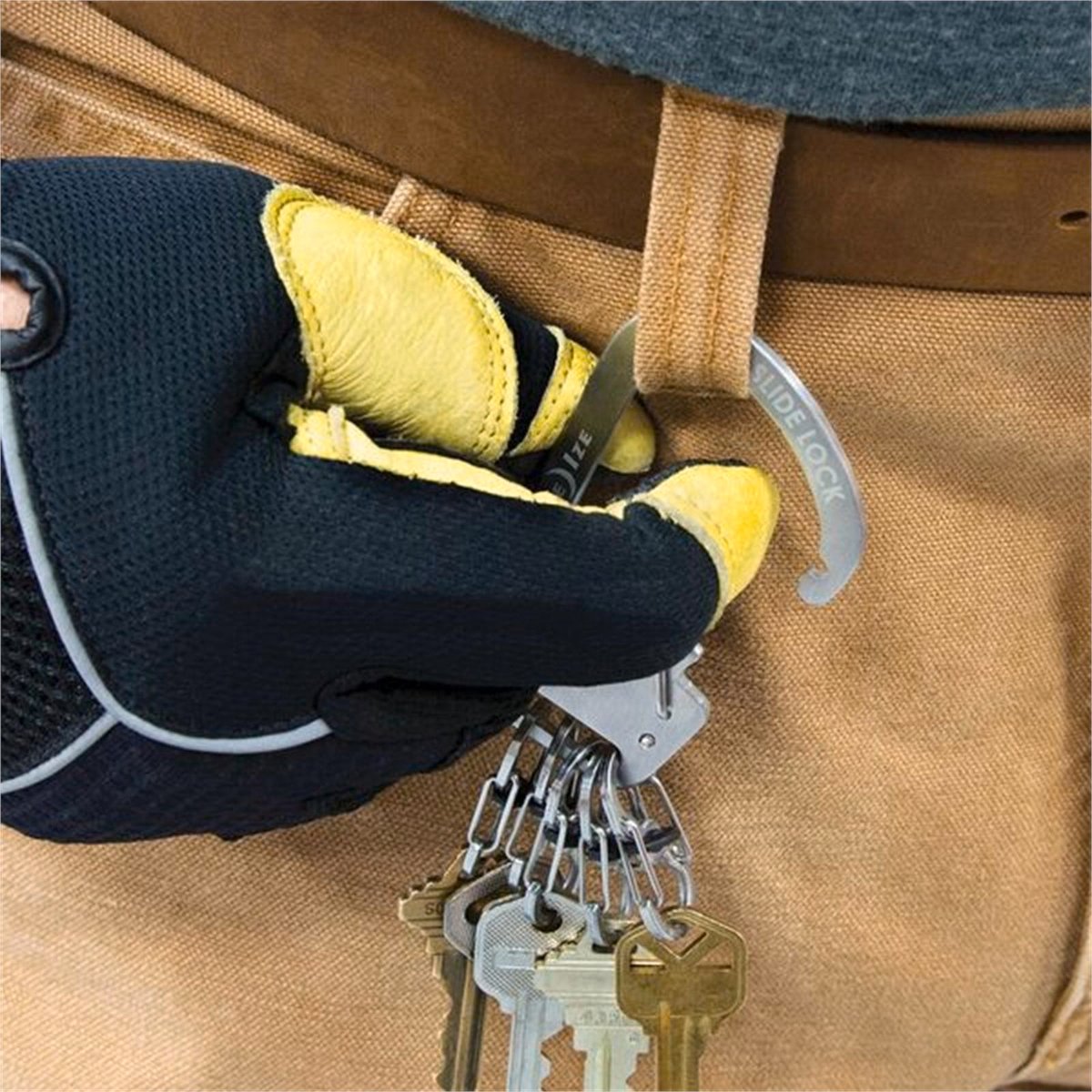 Nite Ize Slide Lock Keyrack 110mm Stainless Steel Durable Design