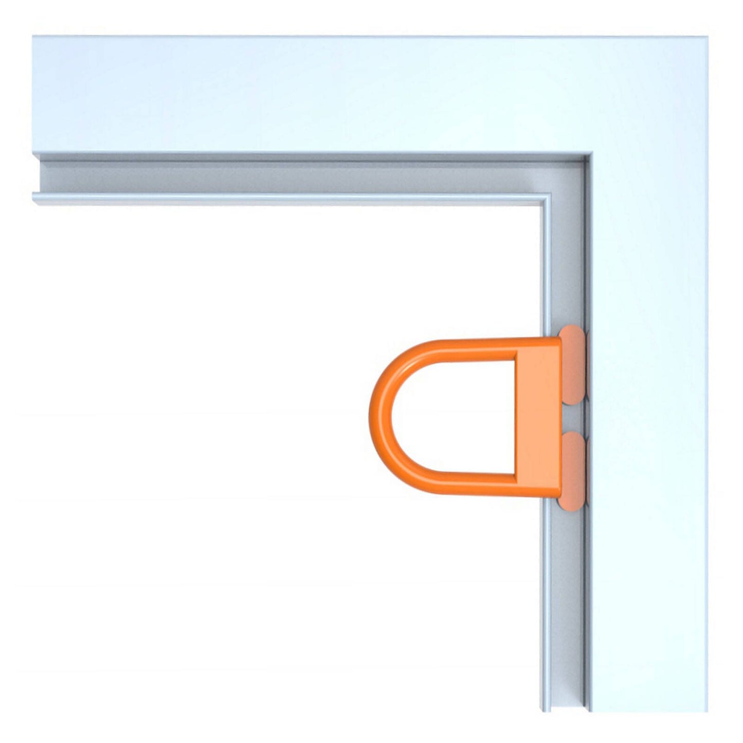Rolltrak Black Flyscreen Lift Tab - 25mm - 50 Pack
