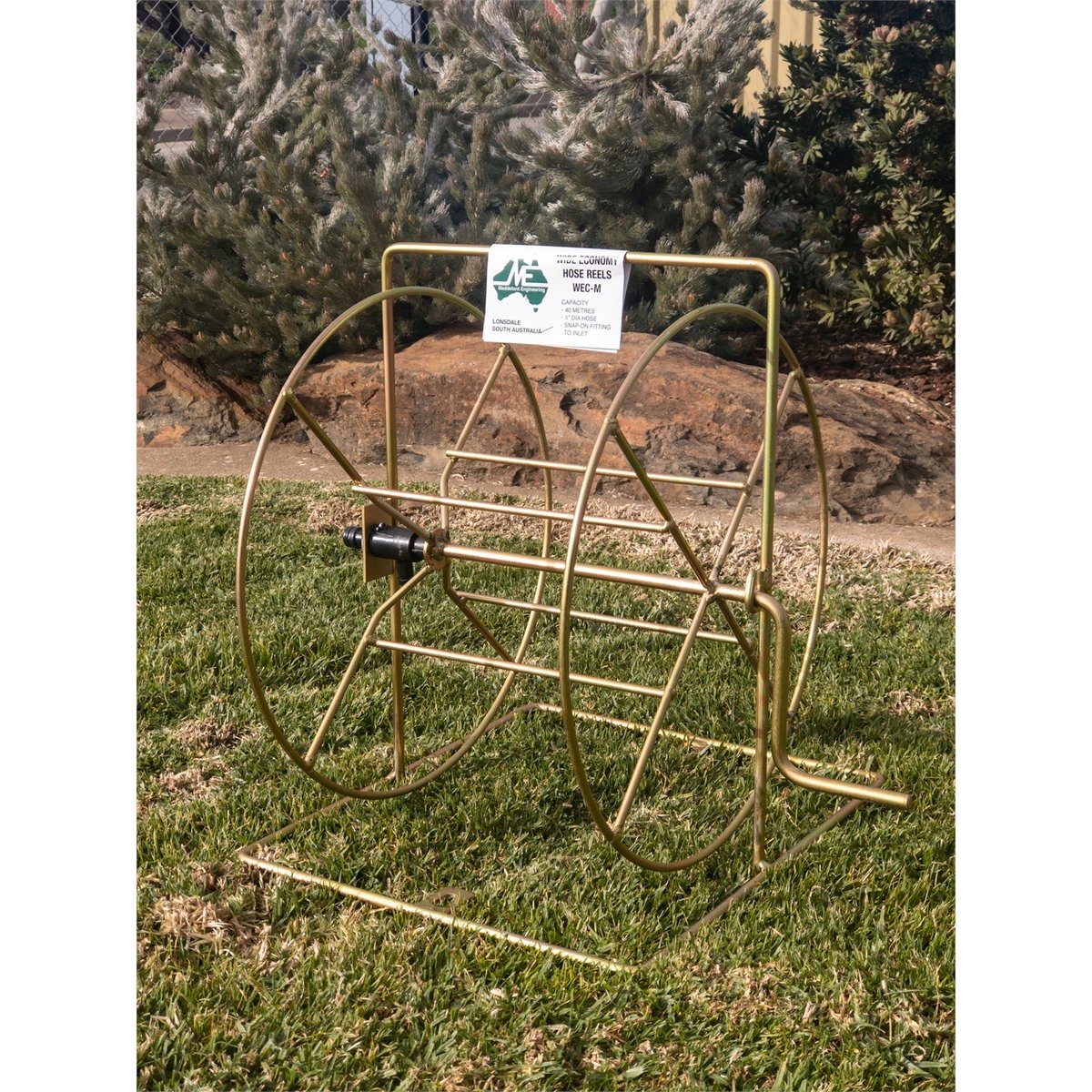 Maddeford Hose Reel - 40m - Steel - Wall Mount