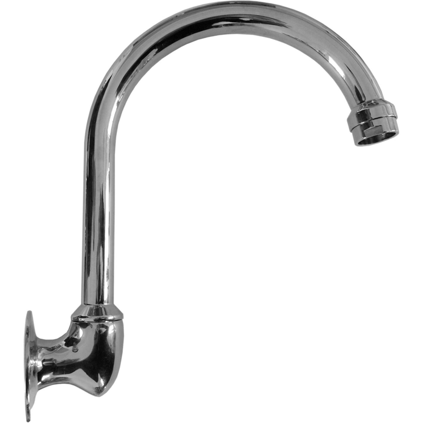 Shaw Mason Wall Sink Spa Spout - 180mm - Chrome