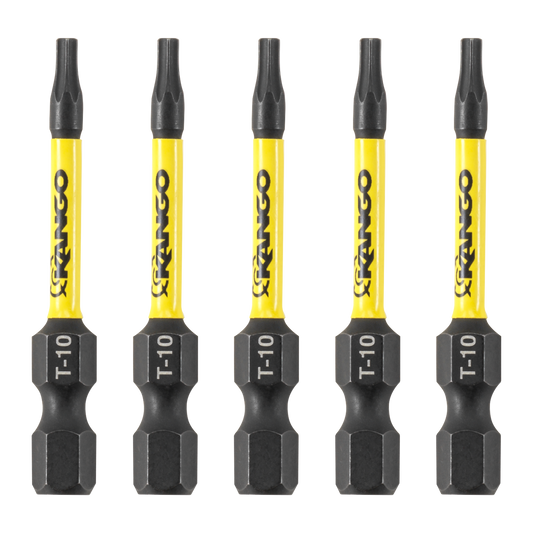 Kango HYPERTORQUE Impact Driver Bit 50mm T10 5 Pack