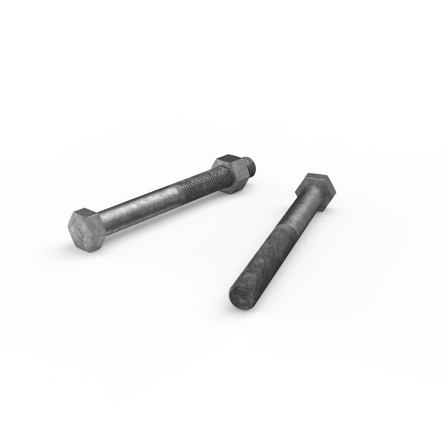 Zenith M16 x 150mm - Hot Dip Galvanised Hex Head Bolts & Nuts