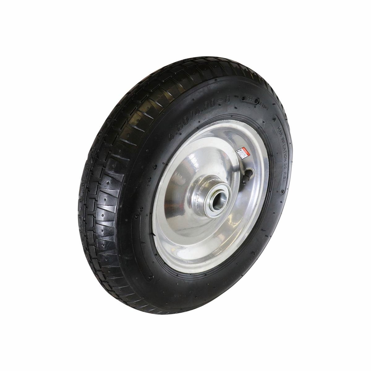 Move It Pneumatic Wheel 3.00 x 8mm Rubber Steel Shock Absorbent