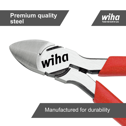 Wiha Flush Diagonal Cutting Pliers 125mm