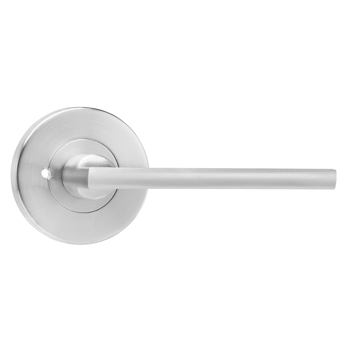 Lemaar Satin Chrome Orba Privacy Set - 1 Pack - 65mm - Satin Chrome