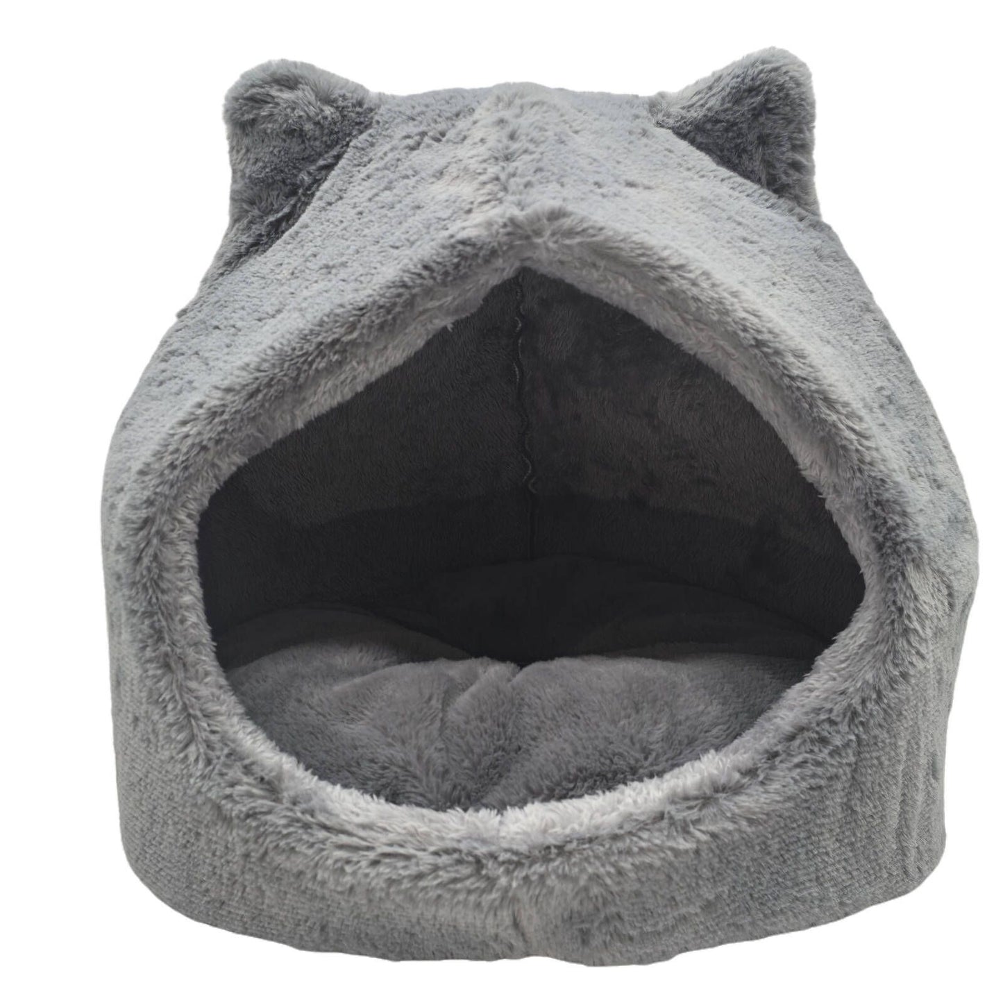 Art Bob Cat Bed Cave - 40cm - Grey