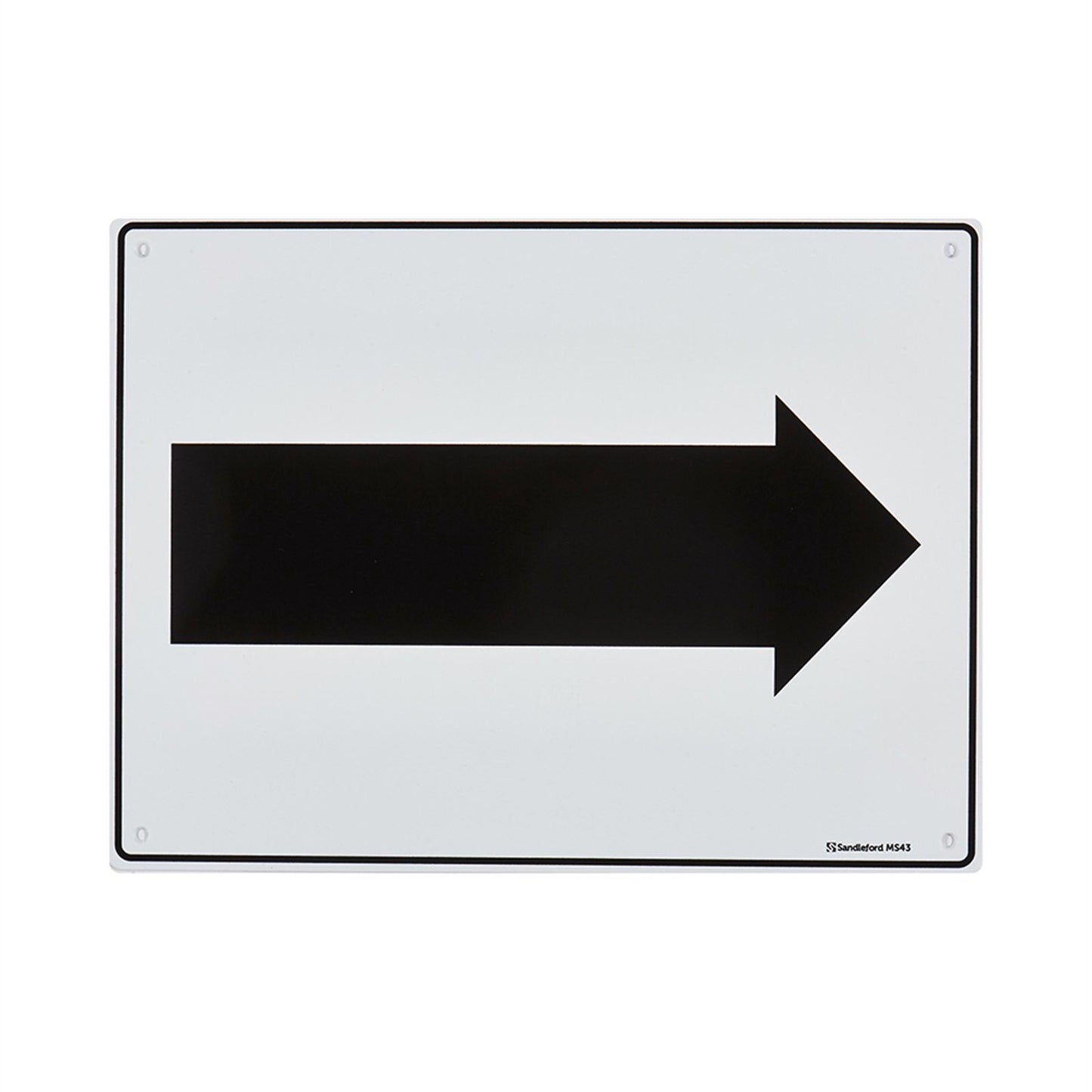 Sandleford Arrow Sign - 300 x 225mm