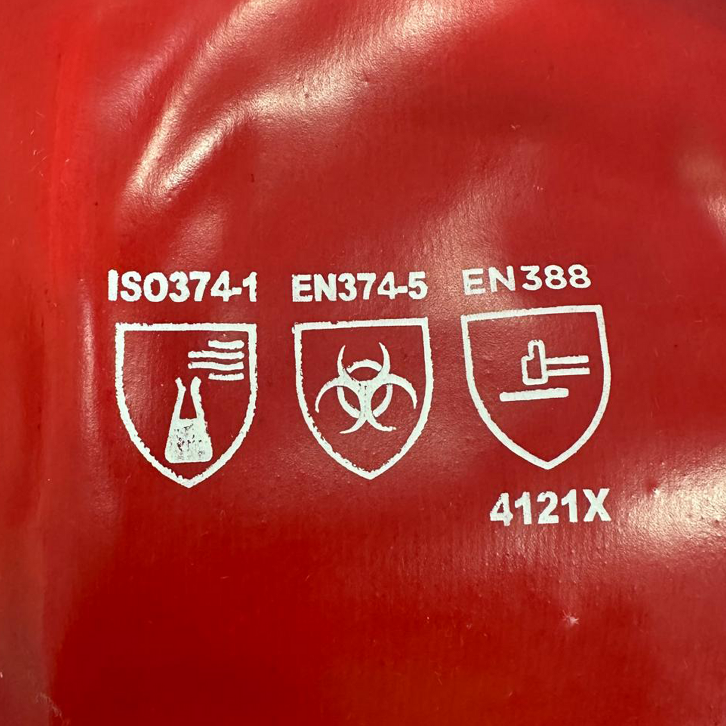 Craftright Long Red PVC Gloves - 45cm