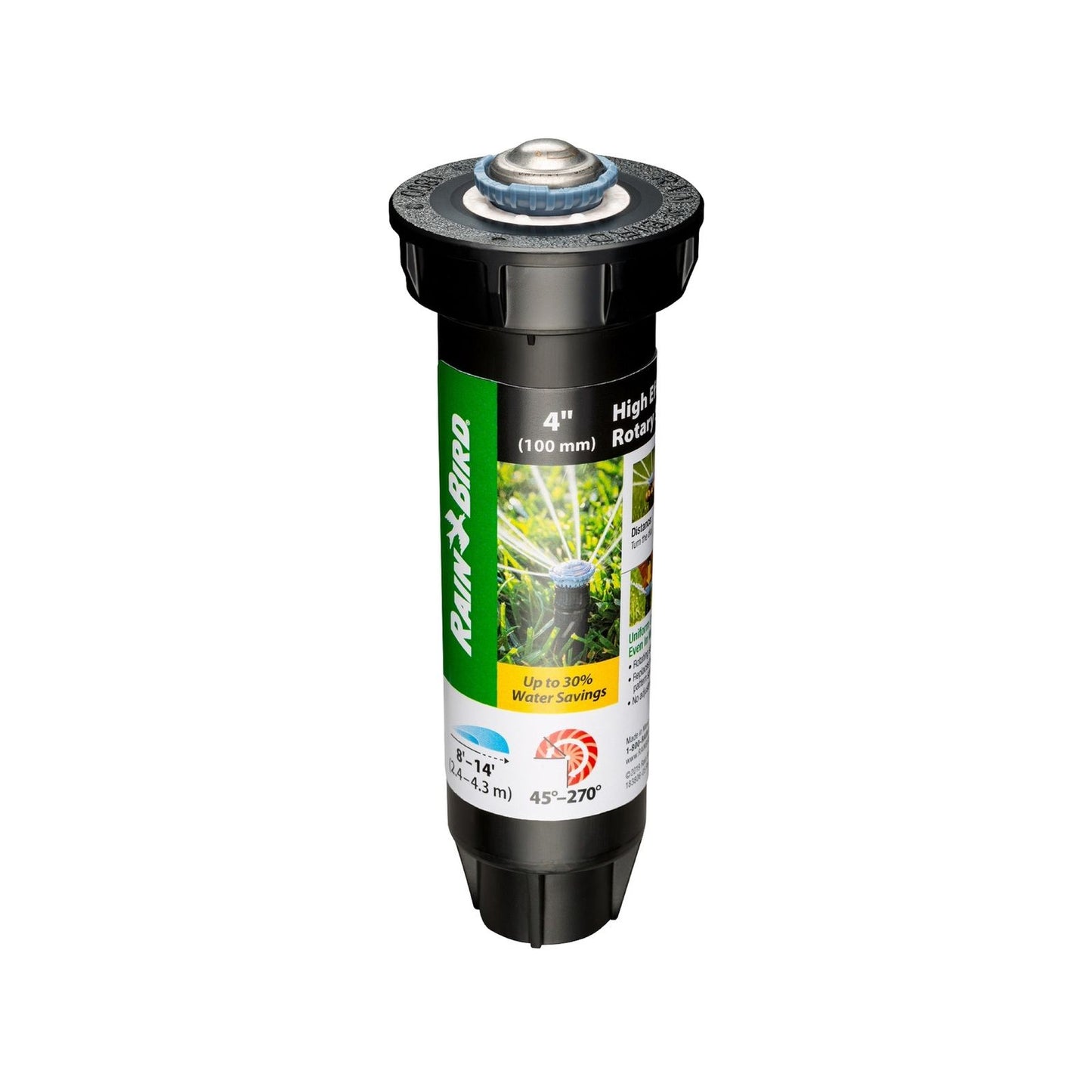 Rainbird High Efficiency Rotary Sprinkler - 4" - 2.4-4.2m