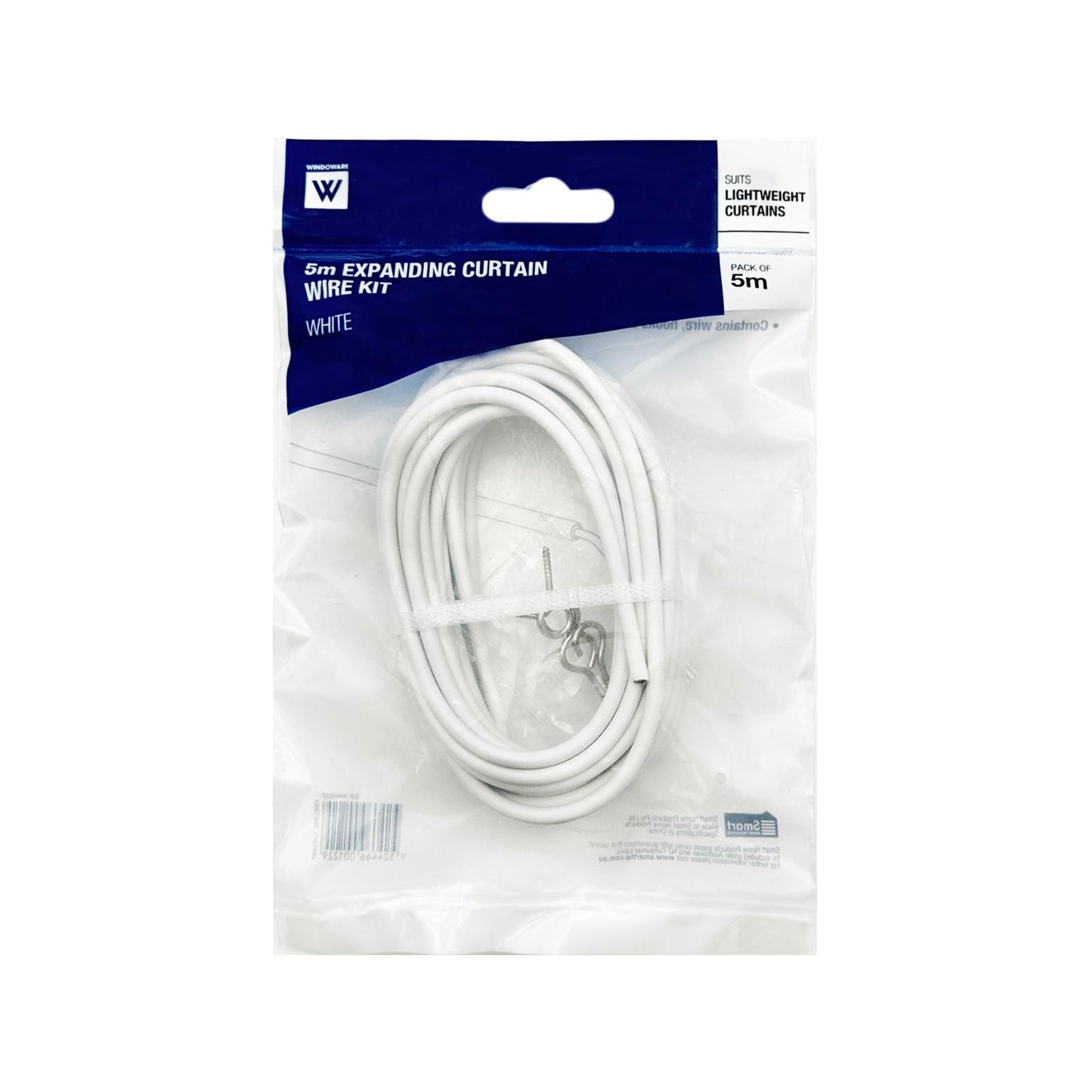 Windoware Expanding Curtain Wire Kit - 5m