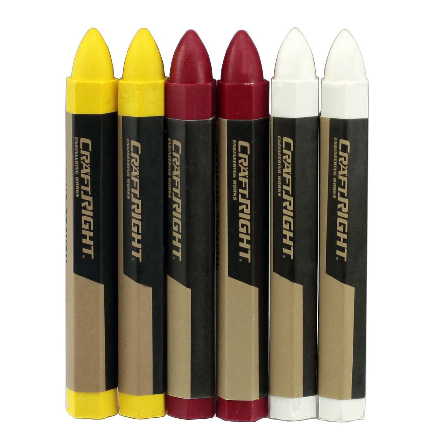 Craftright Builders Crayons - 6 Piece