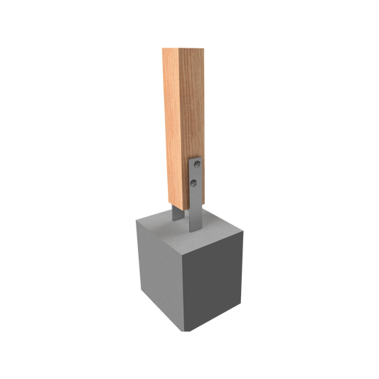 Vuepro Post Support - 600 x 100mm