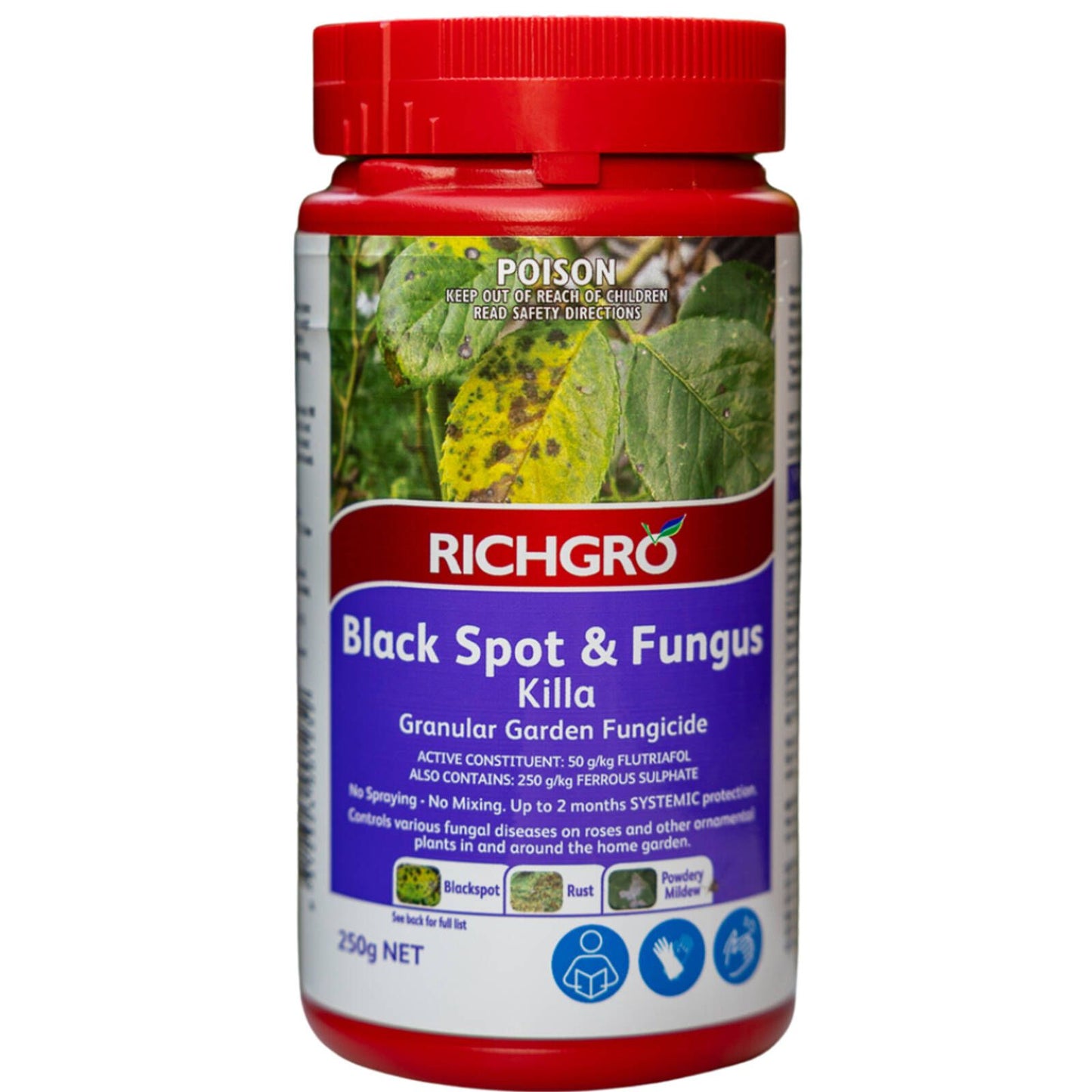 Richgro Black Spot And Fungus Killa Granular Garden Fungicide - 250g